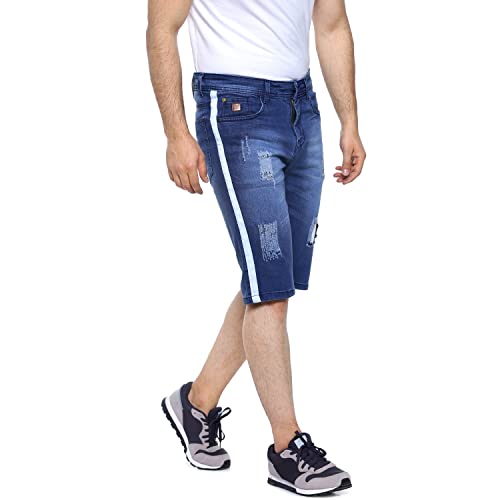 Image of CAHOOT Men's Denim Jeans for Regular Wear | Denim Fabric | Slim Fit | Jeans Crafted with Comfort Fit and High-Performance for Everyday Casual Wear