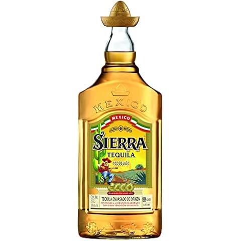 Sierra Tequila Reposado - das Original mit Sombrero aus Mexico - Reposado Tequila mit zarten Noten von Vanille und Karamell - ideal als Shot mit Zimt & Orange Cover