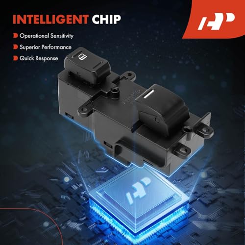 A-Premium APWS0661 Power Window Switch Compatible With Honda Cr-V 2007 2008 2009, Front Right Passenger Side thumb #5