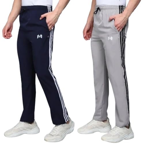 mank-d Men's Slim Fit Track Pants – Joggers for Running, Gym, Sports, and Casual Wear | Multipurpose Activewear Lower for Men & Boys | Stylish Summer Trousers & Night Pants-picture-30