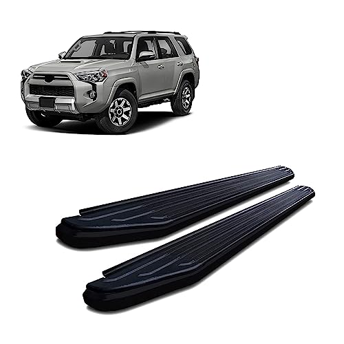 Estribos Peerless Running Boards Black Horse Off Road para Toyota 4Runner 2010-2023 miniatura 1