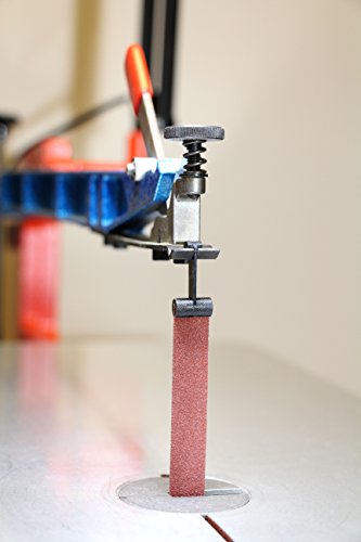 Hegner Scroll Saw Schleicheinsätze 1/2 Grain 80 Pack of 4, Rust Red/Black, 00002808