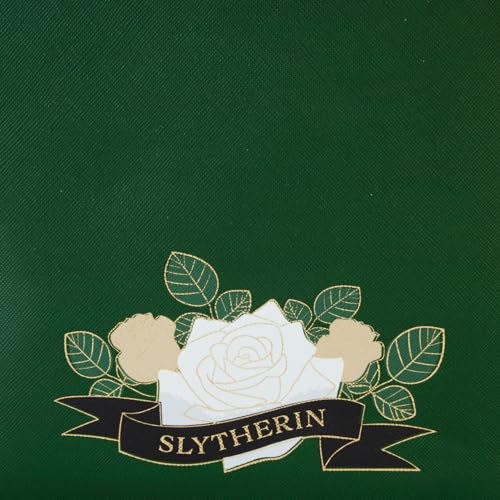 Loungefly Harry Potter Slytherin House Floral Tattoo Mini Backpack4