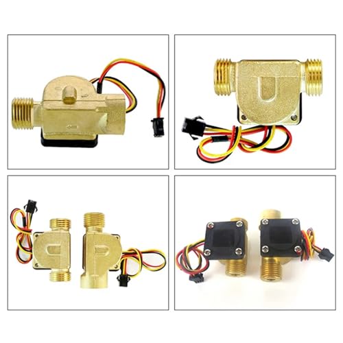 Capteur de débit d'eau en laiton 1/2 pouces 1.75 MPa pour chauffe-eau