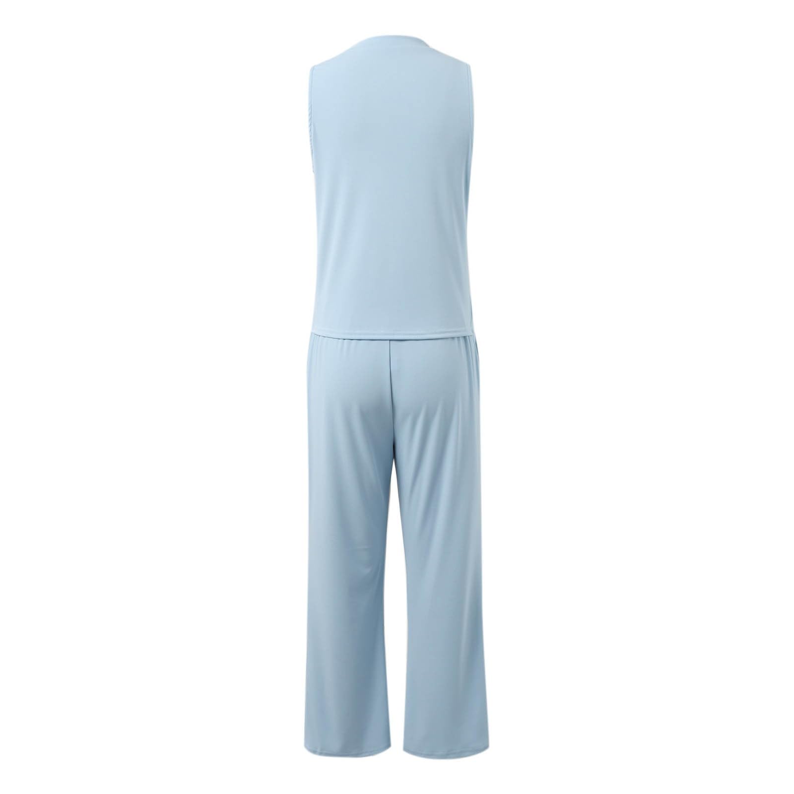 Survêtement de loisirs pour femme - Grandes tailles - Baggy - Élégant - Long - 2 pièces - Survêtement sportif - Yoga - Taille courte - Vêtement de loisirs léger - Vêtement de sport pour femme