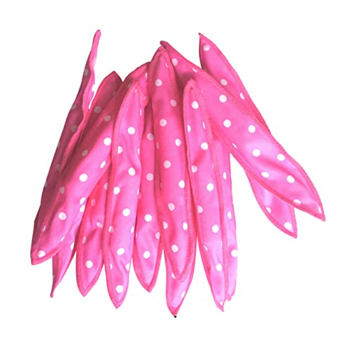 Ipetboom 30Pcs Sleep Curling Tools Curlers for DIY Wavy Curls Soft Rabbit Ear Design for Women and Hair Rollers for Safe Styling