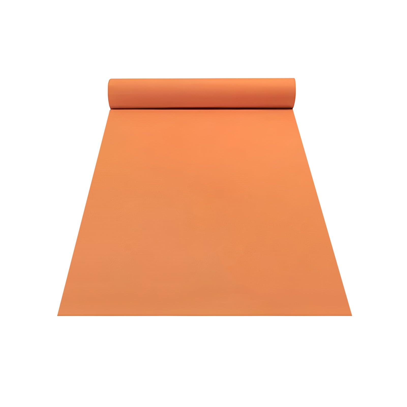 Tappeti Per Corridori Di Corridoio Antiscivolo Con Moquette Spessa Per Decorazioni Per Feste A Tema Per Cerimonie Di Nozze All'aperto Per Interni(Deep orange,3.9x98.4ft)