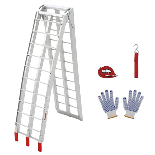 Rampa Plegable de Aluminio para Moto 7.5 ft 750 lb miniatura 2