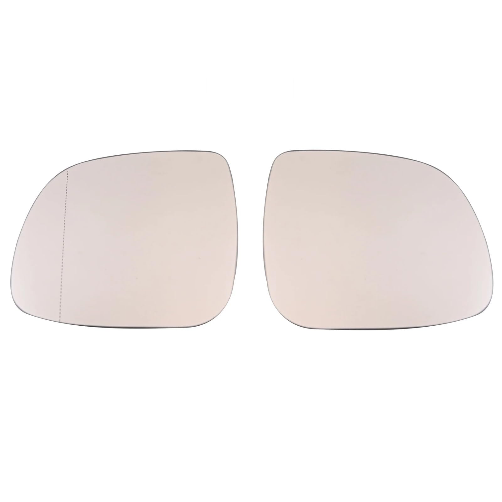 Vetro Dello Specchietto Retrovisore Per VW Transporter Per Multivan Caravelle T5 Specchietto laterale riscaldato in vetro sinistro 7E0853522 installare(Left and Right)
