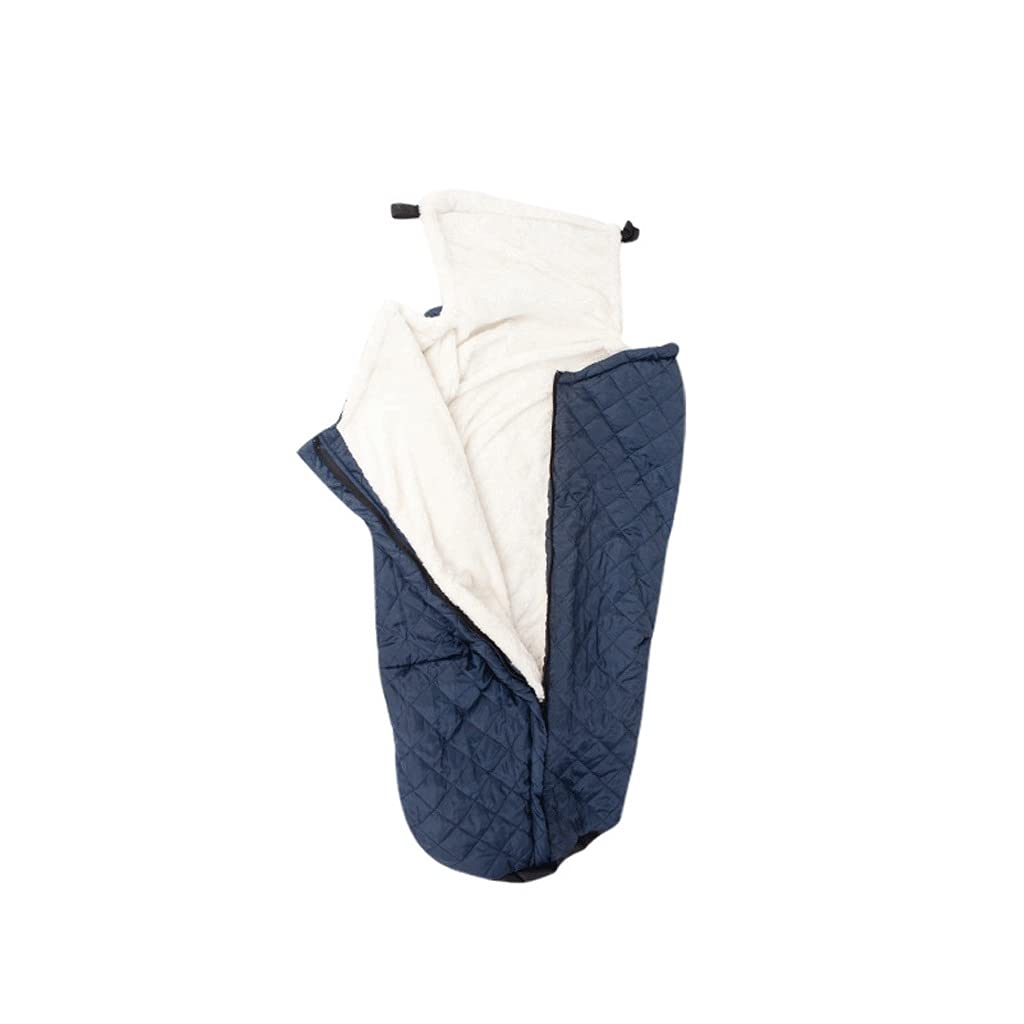 Manta para Silla de Ruedas: Funda Impermeable y acogedora, Manta para Silla de Ruedas de Invierno, Saco de Dormir para piernas, pies y Espalda, Funda para Silla de Ruedas para adul