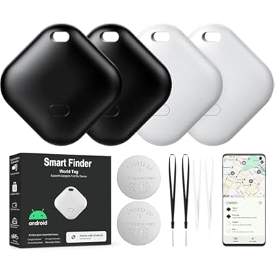 Air Tracker Tags-4 Pack for Android: Bluetooth ...