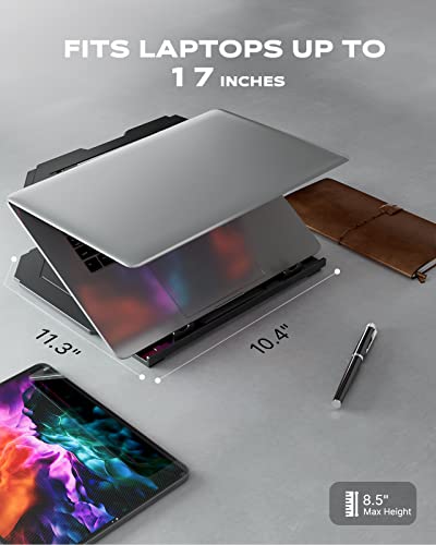 Laptop-Stand-LORYERGO-Adjustable-Laptop-Stand-for-Desk-Ergonomic-Computer-Stand-Multi-Angle-Adjustable-Height-Portable-Foldable-Laptop-Riser-Holder-Stand-Compatible-for-10-to-156-Laptops