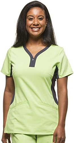 Healing Hands Purple Label Women's 2270 Jessi Top -Three Pocket Y-Neck Scrub Top