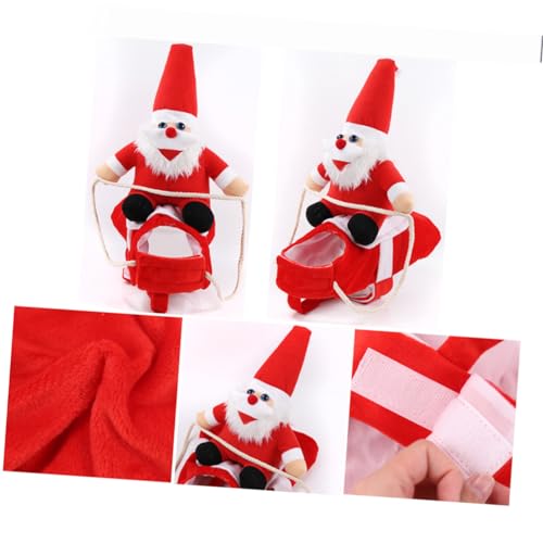Disfraz de Navidad para perro Santa Claus tamaño S miniatura 5