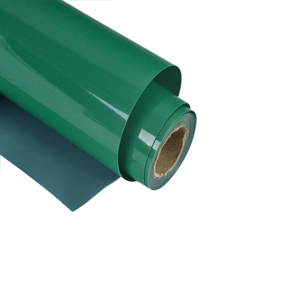 Vinyle de transfert thermique vert feuilleté pour créer des vêtements uniques lors de fêtes