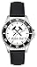 Produktbild KIESENBERG Bergbau Fan Uhr  sportliche Armbanduhr im Bergmann-Design  stilvolle Herren- & Damen-Uhr mit Bergbau-Motiv  Geschenkidee für echte Kumpel & Ruhrpott-Fans L-1420