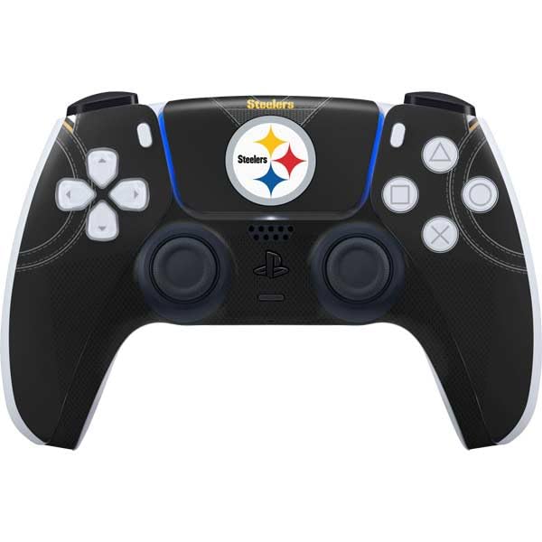 Skinit Decal Gaming Skin Compatible with PS5 Controller - Officially Licensed NFL Pittsburgh Steelers Team Jersey Design