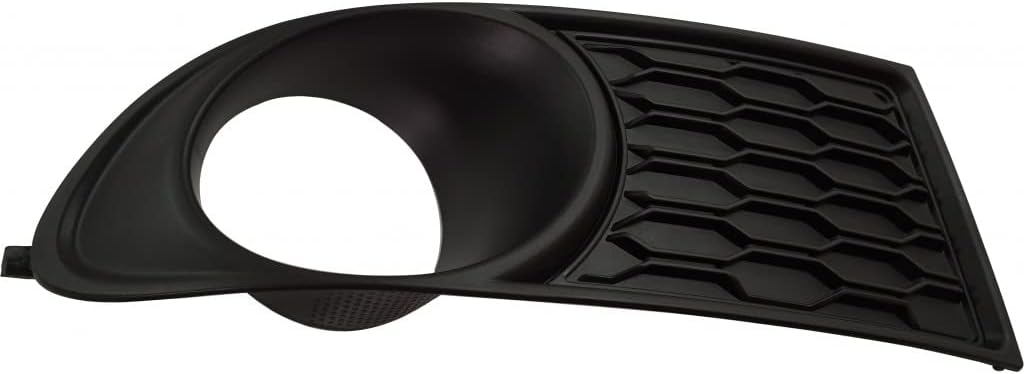 KarParts360 For Dodge Journey 2011-2020 Fog Light Bezel Passenger Side | w/ 1PC Cover | Textured Black | Polypropylene | Replacement For CH1039207 | 191275658536, 68079850AB