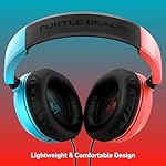 Turtle Beach Recon 50 Xbox Gaming Headset - Xbox Series X, Xbox Series S, Xbox One, PS5, PS4, PlayStation, Mobile & PC with 3.5mm - Removable Mic, 40mm Speaker, Red and Blue - Image 3