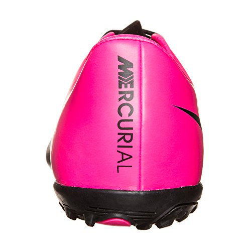 Nike Youth Mercurial Victory V Turf (BLACK/HYPER PINK/BLACK) (1Y)2