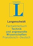  Dictionnaire langenscheidt des techniques et sciences appliquées français-allemand