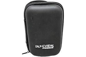 BoneView Hunting Accessory Storage Case: Black, Pocket-Sized, Weather-Resistant, Zippered