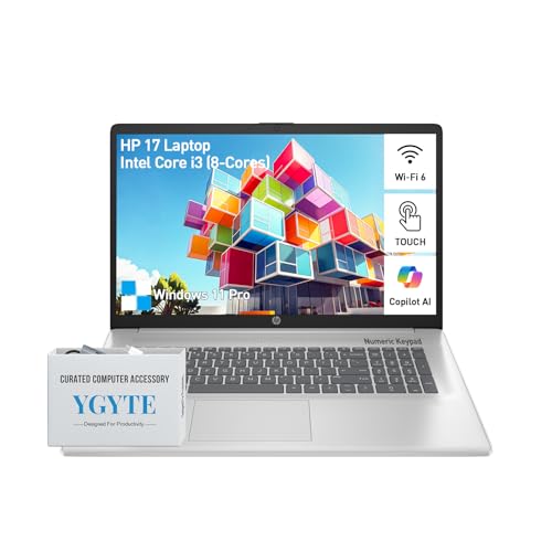 HP (GC`s[) 2025 17C` ^b`XN[ m[gp\R 17.3 HD+ ^b`XN[m[gubNPC Intel Core i3 (8RA) 8GB RAM 512GB SSD+128GB UFS, Windows 11 Pro
