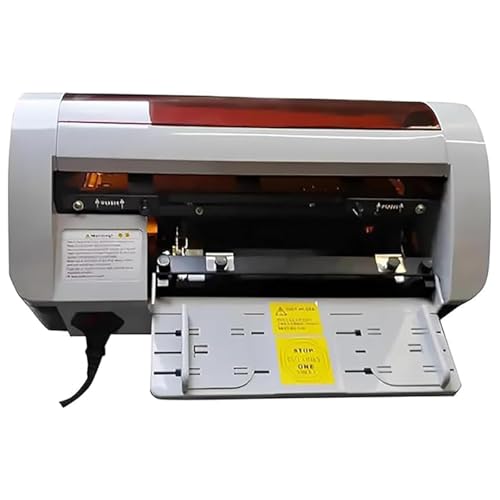 Elektryczny nóż do wizytówek, regulowany margines 5-15 mm, wycina 30-40 kart/min, kompatybilny z kartami A4 i 195 x 295 mm, trwały do ponad 100 000 cięć