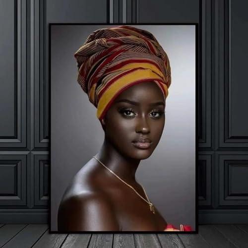 Art mural femmes luxe or bijoux affiche grand format moderne peinture salon 70x100 cm