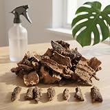 NUSITOU Naturalny Do Terrarium Bezpieczne Podłoże z dla Jaszczurek Pająków Gekonów Krabów i Smoków Brodatych Imitujące Korę Drzewa z Nieregularną Strukturą Do Wspinaczki i Ukrywania Się