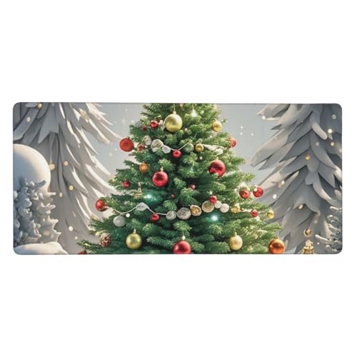 Tapis de souris antidérapant sapin de Noël contre les glissements