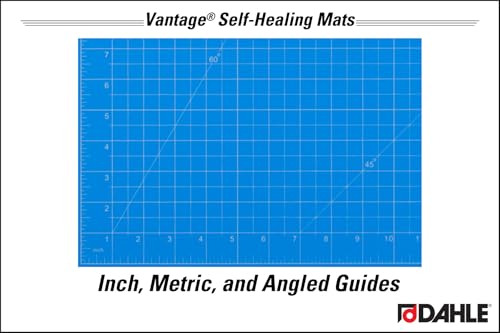 Dahle Vantage 10694 Premium Self-Healing Cutting Mat, 36"x48", 1/2" Grid, 5 Layers for Max Healing, Perfect for Crafts & Sewing, Blue - Thumbnail 3