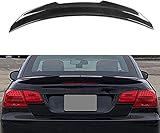 ➤【Premium-Material】:Unser Spoiler besteht aus hochwertigem ABS/Kohlefasermaterial. Es ist eine hohe Wärmefestigkeit, gute Zähigkeit und nicht leicht zu verformen, hohe Festigkeit, leichtes Gewicht. Bei extremen Wetterbedingungen ist es nicht leicht zu verformen.