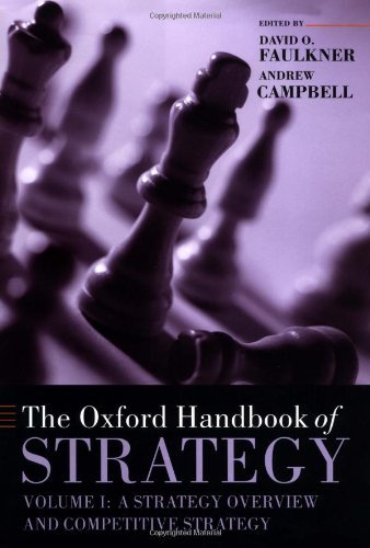 Amazon.com: The Oxford Handbook of Strategy: Volume I: A Strategy ...