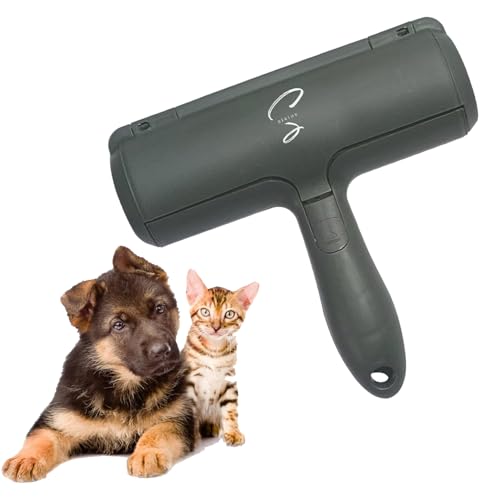 Image of Sirius Reusable Multi-Surface Pet Hair Remover & Lint Roller - an Effective Tool for Removing Dog and Cat Hair from Furniture, Couch, Clothing, Bedding, and Carpet