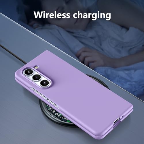 Coque Samsung Galaxy Z Fold 5 légère mate rigide polycarbonate transparente - 6