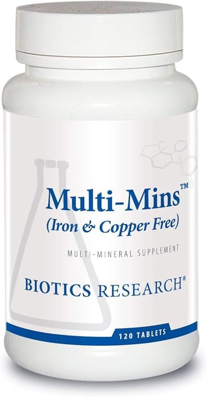 Evorina Biotics Research Multi Mins Iron and Copper Free Multi Mineral Complex, Balanced Source of Mineral Chelates and Whole Food, Phytochemically Bound Trace Minerals, Easily Absorbed. 120 Tabs | High Strength Herbal Supplement | Clean Label Ayurvedic Wellness-image-39