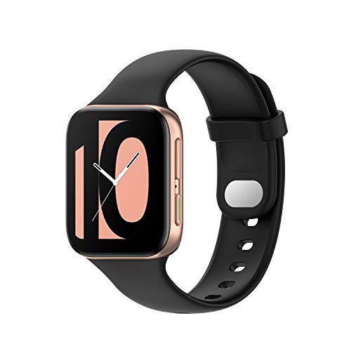 FitTurn Compatible with Oppo watch 41mm & 46mm Watch Band Strap Women/Man Replacement Silicone...