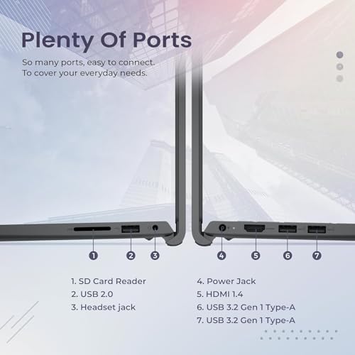 Image of Dell Inspiron 15.6 Inch Business Laptop | FHD Touchscreen | Intel Core i7-1255U, 12th Gen 10-Core CPU (Up to 4.7 GHz) | 32GB RAM, 2TB SSD | Iris Xe Graphics | Windows 11 | WiFi-6 | 9HR Battery