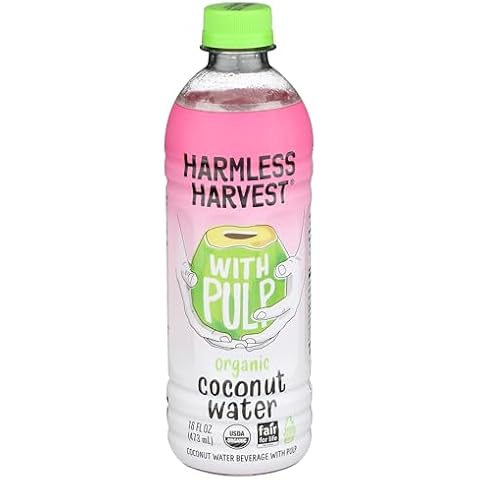 Harmless Harvest, Water Coconut Pulp Organic, 16 Ounce Cover