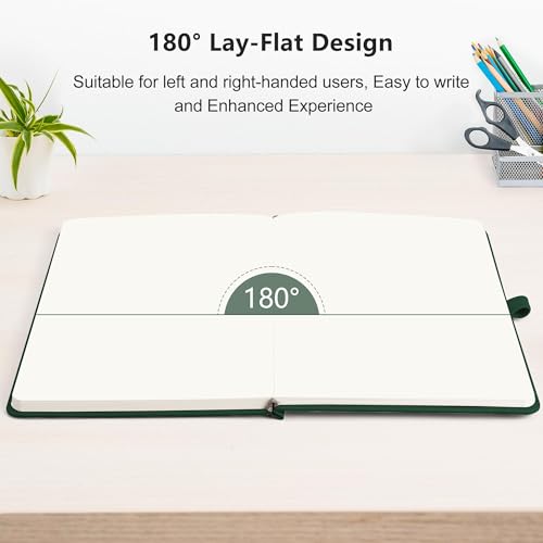 Image of RETTACY Blank Journal Notebook, 192 Pages, A5 Medium Size (5.7'' x 8.3'')