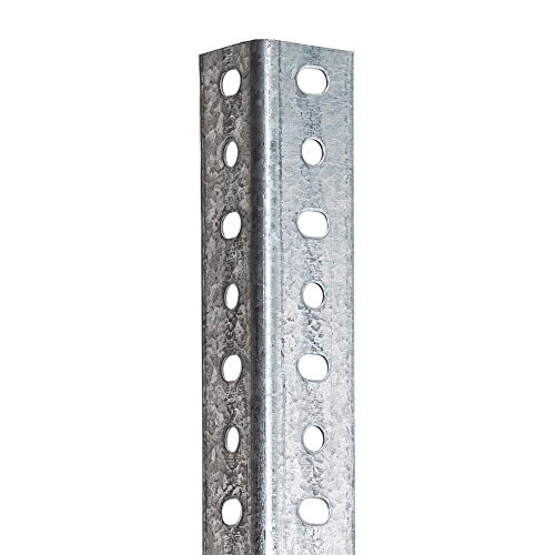 Perfil Galvanizado Estantería Para montaje con Tornillos (Tornillos no incluidos De Venta en nuestra tienda). 35 mm x 2000 mm. 8 unidades.