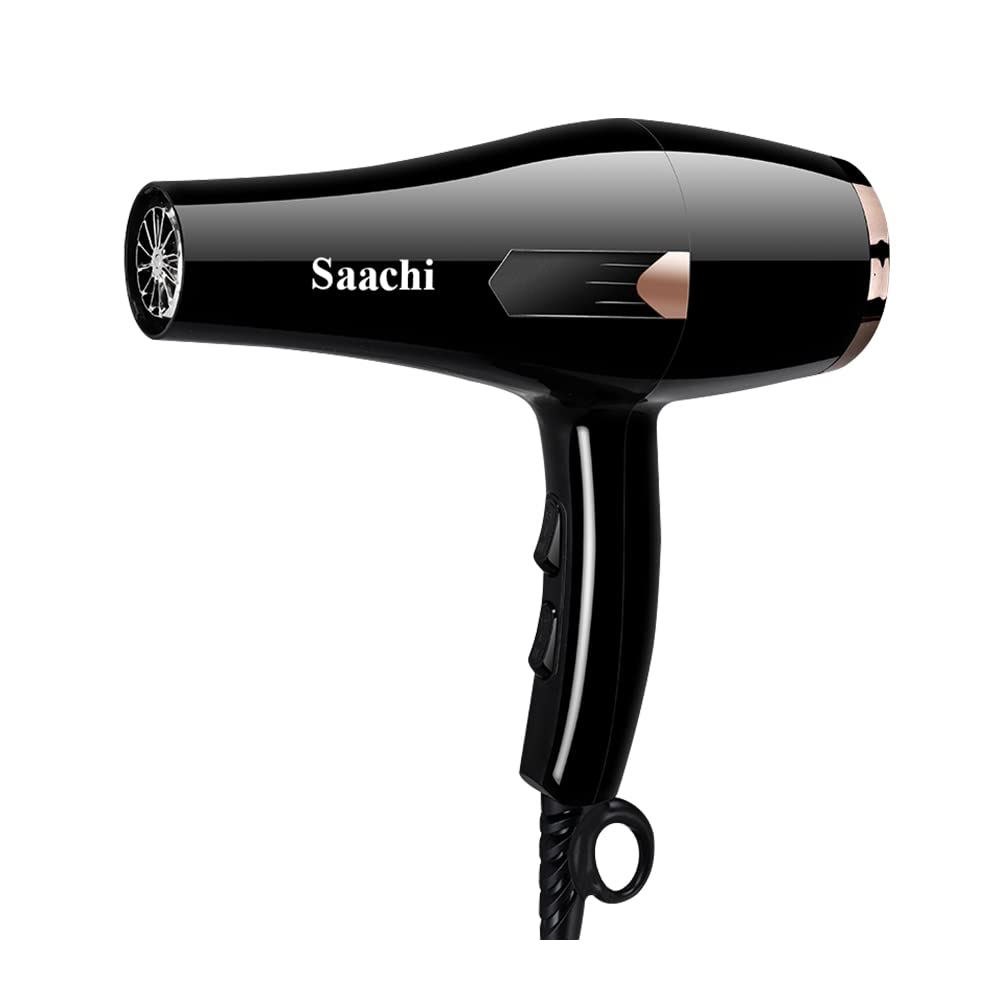 Saachi Hair Dryer NL-HD-5028-BK-Black With 3 Temperature Settings