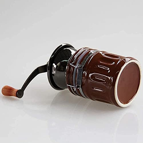 Moulin à main de machine à épices et café vintage black durable - 3