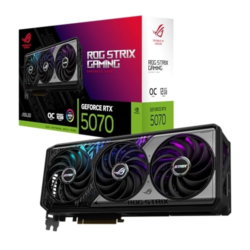 ASUS Placa gráfica ROG Strix GeForce RTX™ 5070 OC Edition 12GB GD...