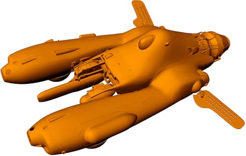 ハセガワ マシーネンクリーガー 反重力装甲戦闘機 Pkf.85 ファルケ “グリフォンエッグ(G EGG)” 1/20スケール プラモデル 64132