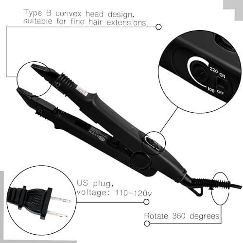 Lothee Hair Extension Tool with Glue Beads