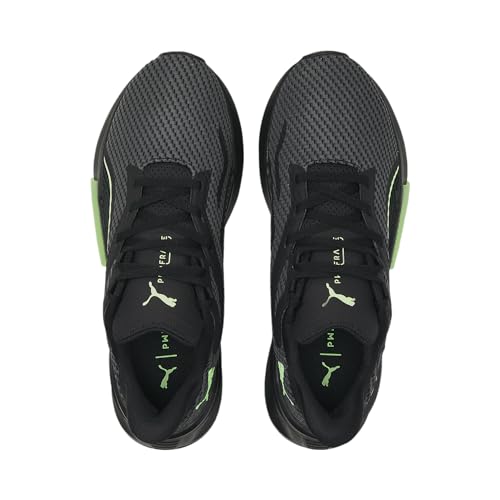 Image of Puma Men's Pwrframe Gymnastics Shoes, Puma Black Fizzy Lime, 10 US