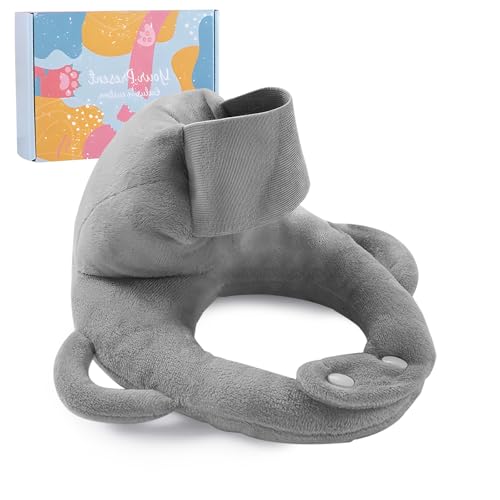 Image of Miocololy Baby Bottle Support Pillow for Feeding Comfort and Positioning – Soft Cushion for Parent-Held Bottle Time and Travel Use （Grey）