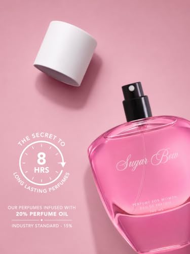 Image of The Souled Store Sugar Bow - 100 ml Women Perfumes | Long Lasting Eau De Parfum | Sweet & Floral Luxury Fragrance for Her | Elegant Feminine Scent - 100ml